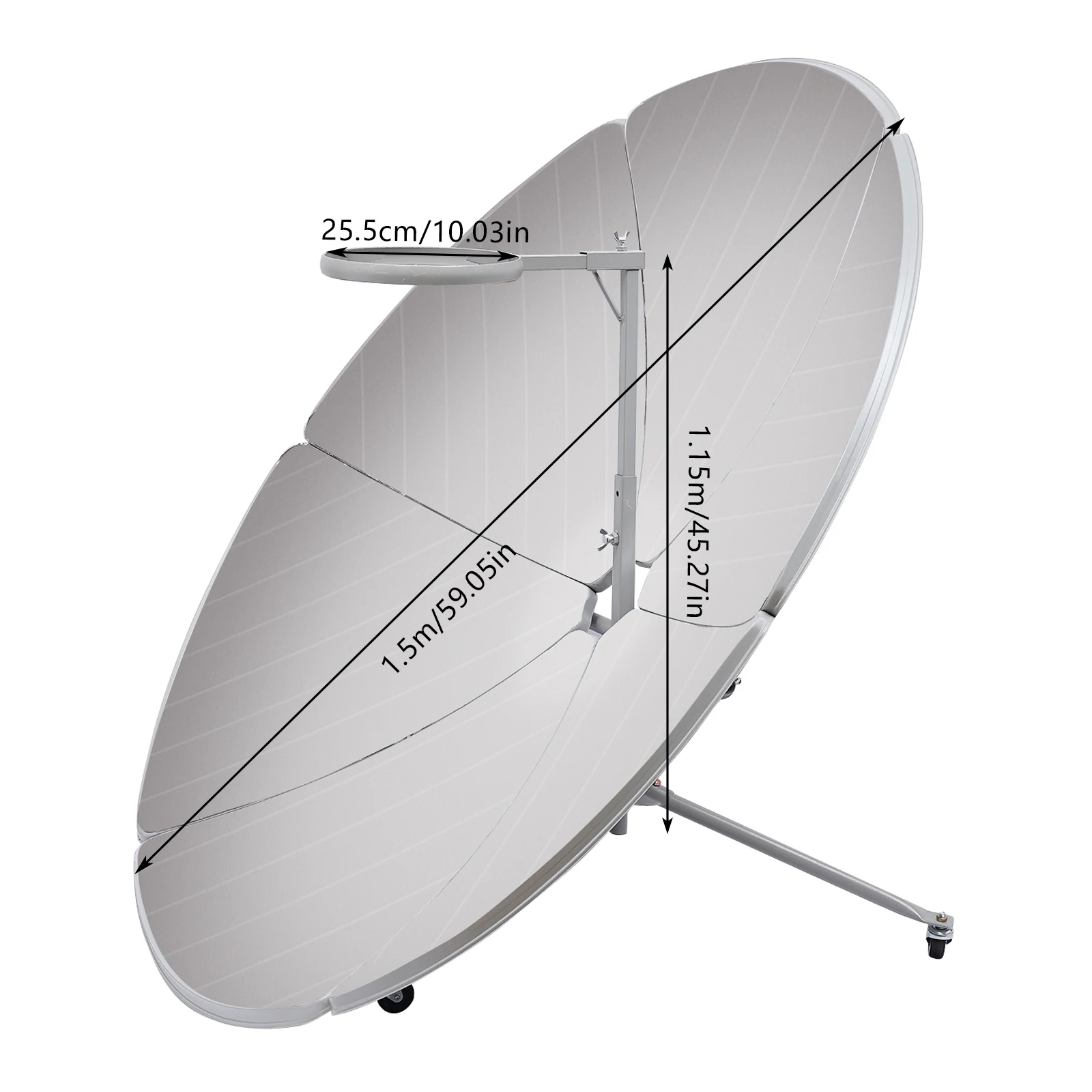 Solar Oven Camp - NEWEST Portable Solar Cooker, Parabolic Solar