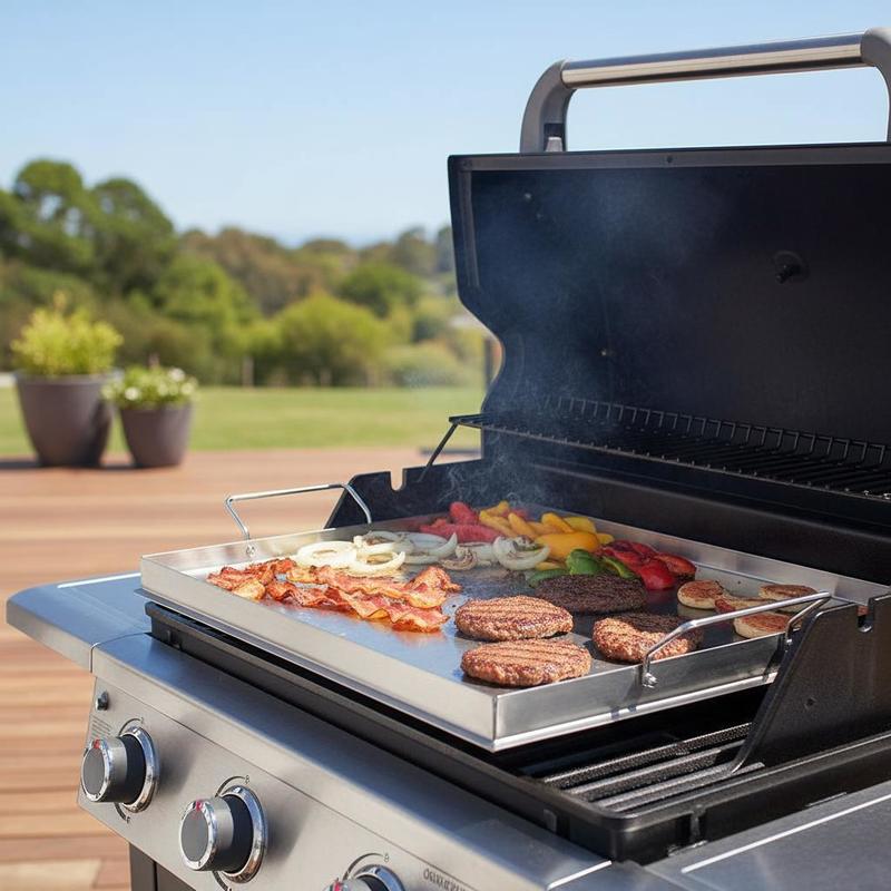 Camping Cooking Tools - Flat Top Grill Plate 23x16 inch