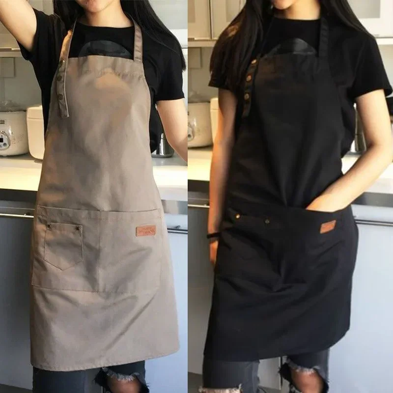 Camping Cooking Apron - New Chef Waiter Cafe Shop Pure