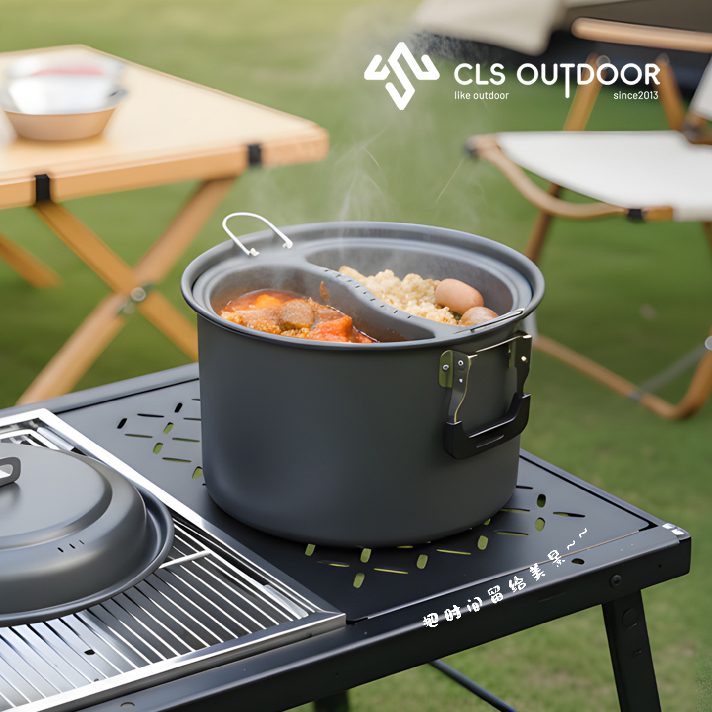 6.5L Large Capacity Mandarin D - Camping Cooking Set Large บทวิจารณ์และราคา