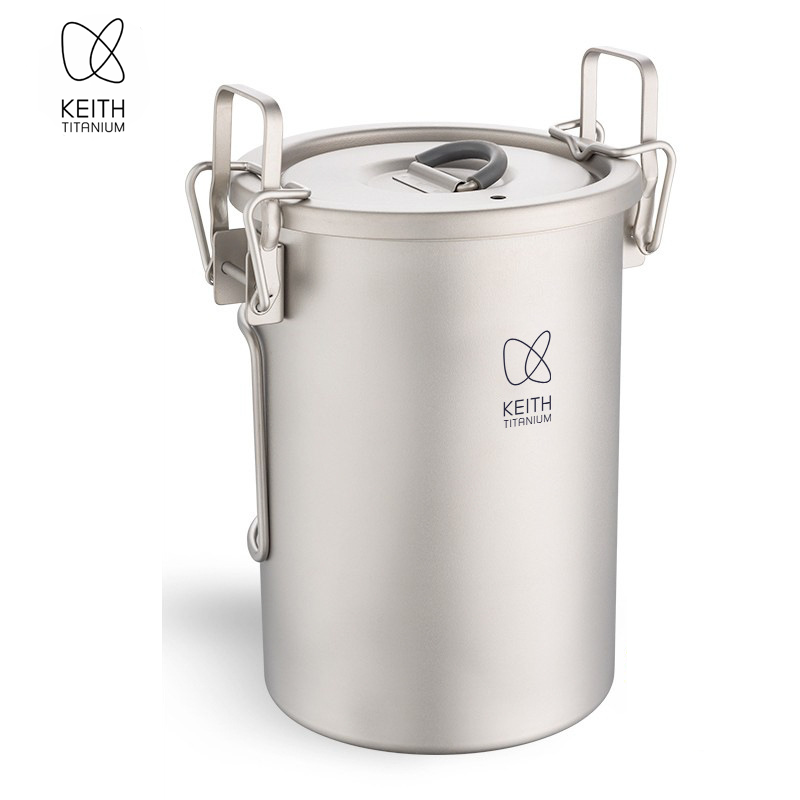 KEITH Pure Titanium Rice Cooke - Camping Cooking Rice บทวิจารณ์และราคา