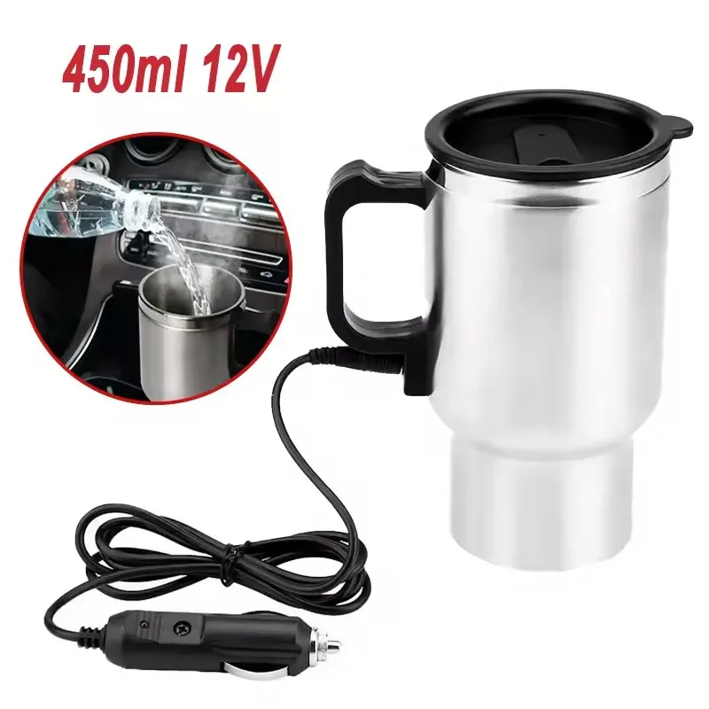 Electric Heating Car Kettle 12 - Camping Cooking Mug บทวิจารณ์และราคา