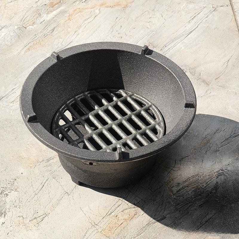 Traditional Cast Iron Carbon S - Camping Cooking Fire Pit บทวิจารณ์และราคา