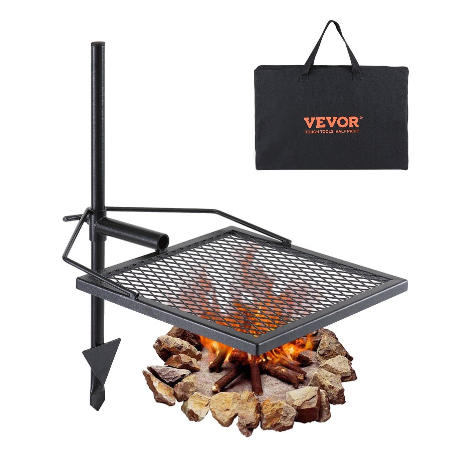 Swivel Campfire Grill for Fire - Camping Cooking Fire Pit บทวิจารณ์และราคา