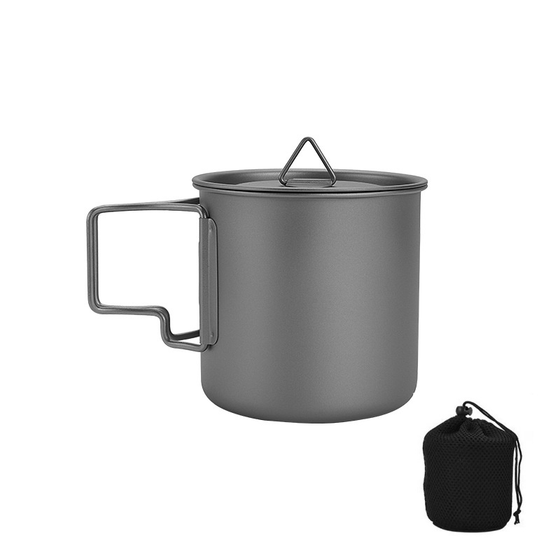 Titanium Camping Mug with Fold - Camping Cooking Unit บทวิจารณ์และราคา