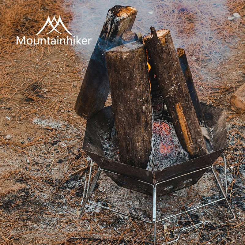 MOUNDAINHIKER Camping BBQ Port - Camping Cooking Fire Pit บทวิจารณ์และราคา