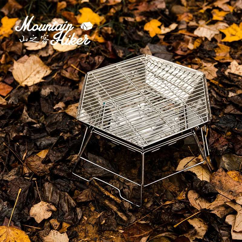 MOUNDAINHIKER Camping BBQ Port - Camping Cooking Fire Pit บทวิจารณ์และราคา