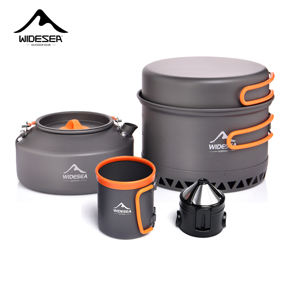 Camping Tableware Outdoor Cook - Camping Cooking Set Large บทวิจารณ์และราคา