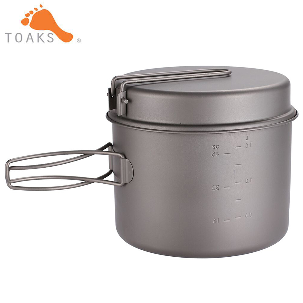 TOAKS Cookware Set Ultralight  - Camping Cooking Wok บทวิจารณ์และราคา