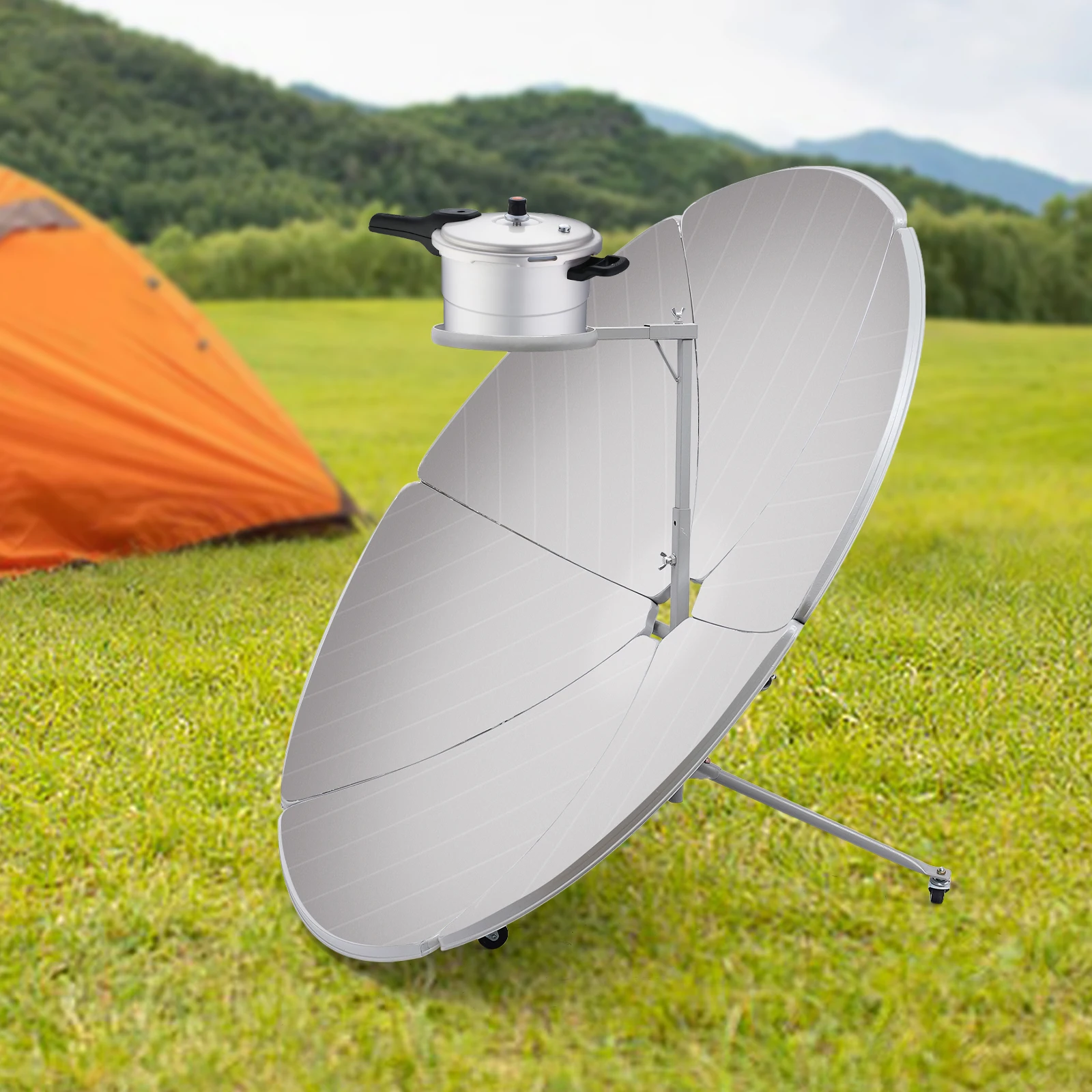 NEWEST Portable Solar Cooker,  - Solar Oven Camp บทวิจารณ์และราคา