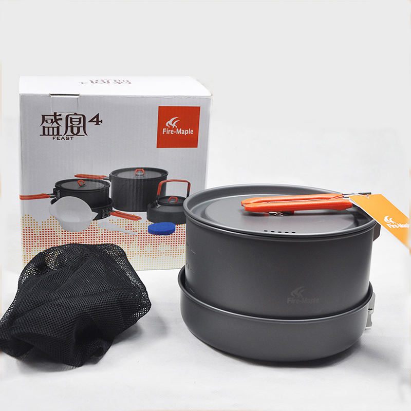 Fire Maple 4-5 Person Cookware - Camping Cooking Set For 4 บทวิจารณ์และราคา