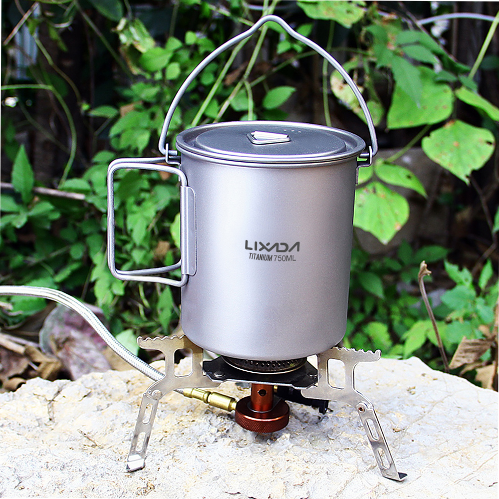 Ultralight 300ml/750ml Titaniu - Camping Cooking Mug บทวิจารณ์และราคา