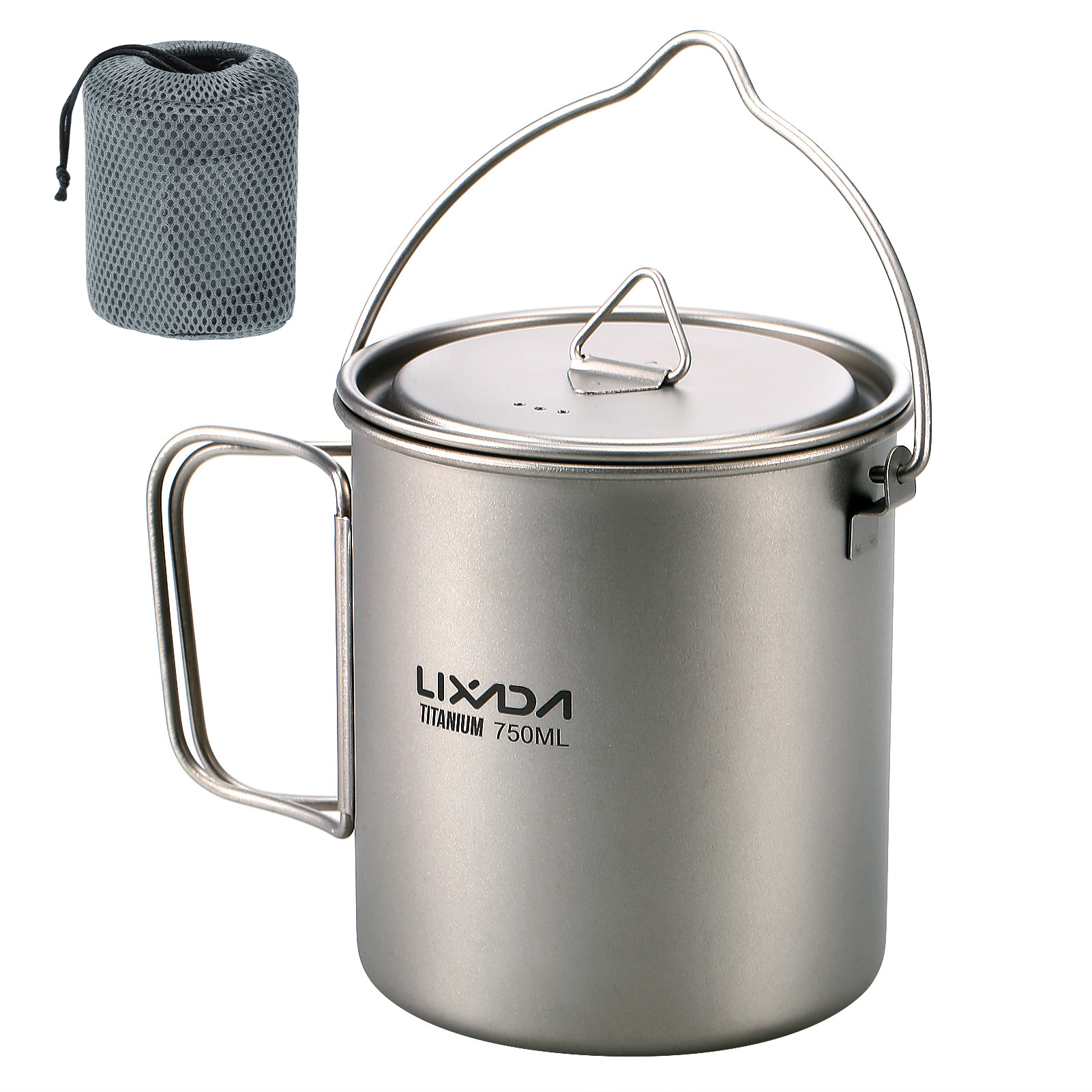 Ultralight 300ml/750ml Titaniu - Camping Cooking Mug บทวิจารณ์และราคา