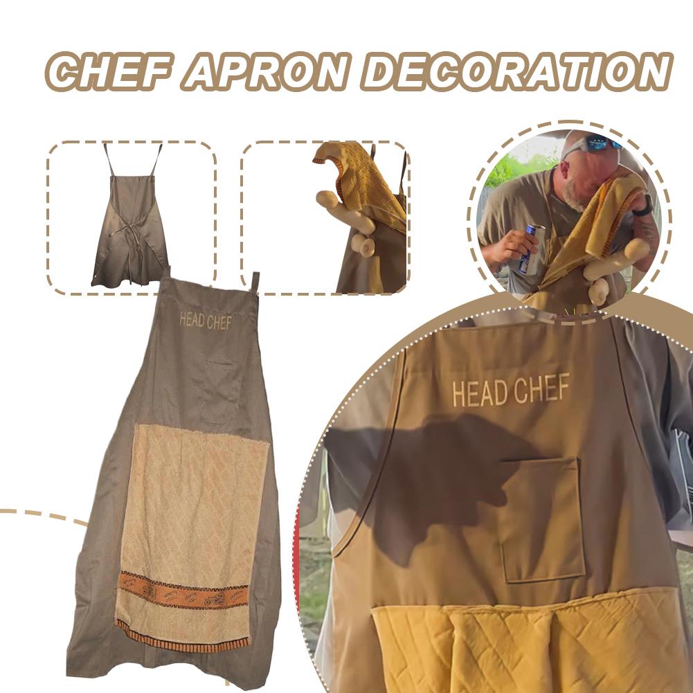 Creative Prank With Pocket Che - Camping Cooking Apron บทวิจารณ์และราคา