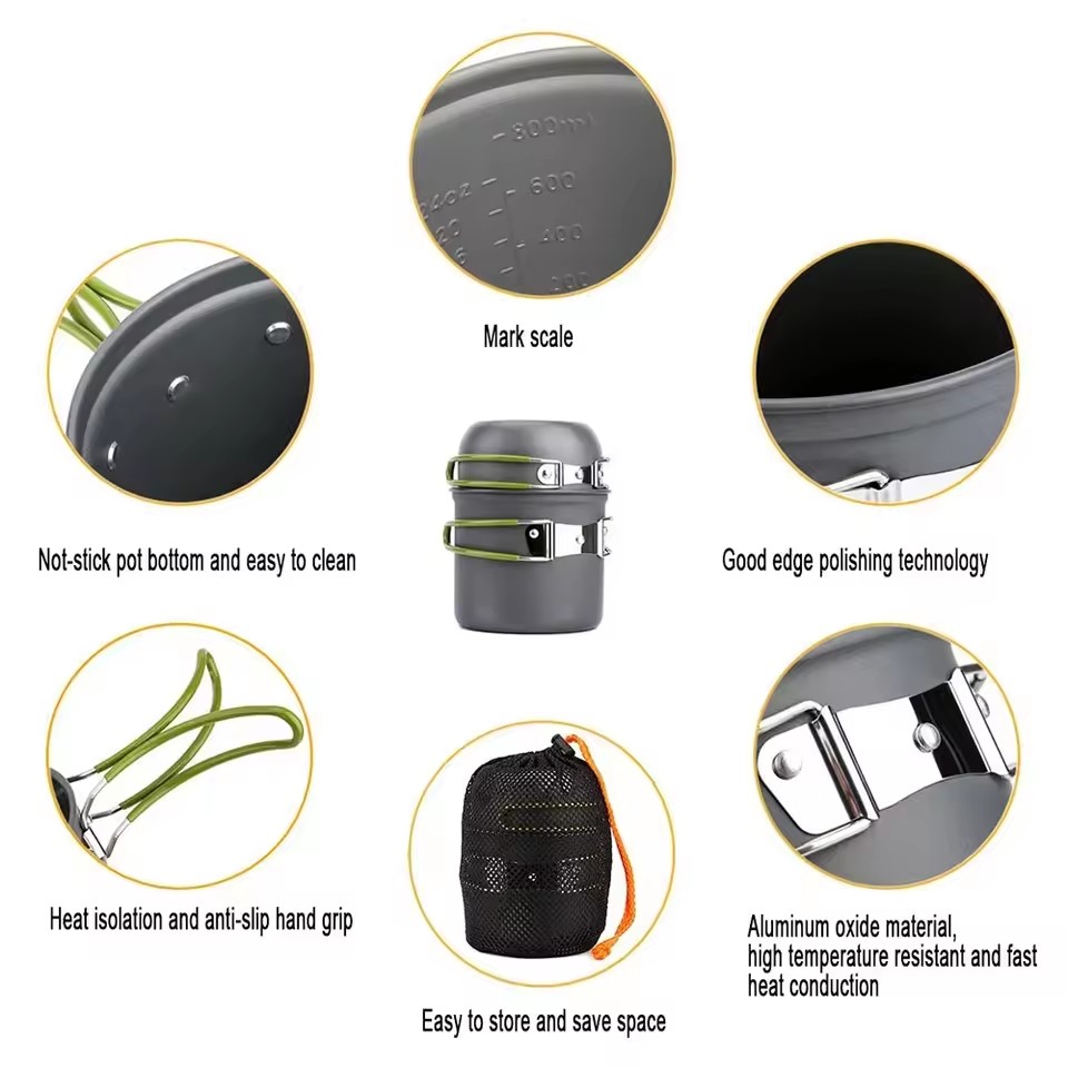 Ultralight Camping Cookware Me - Camping Cooking Fire Pit บทวิจารณ์และราคา