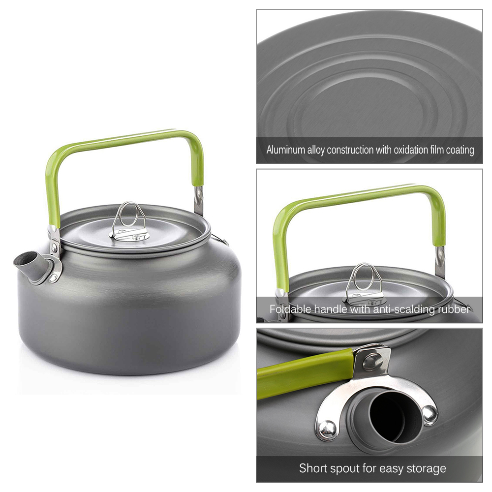 Portable Outdoor Water Kettle  - Camping Cooking Set Large บทวิจารณ์และราคา