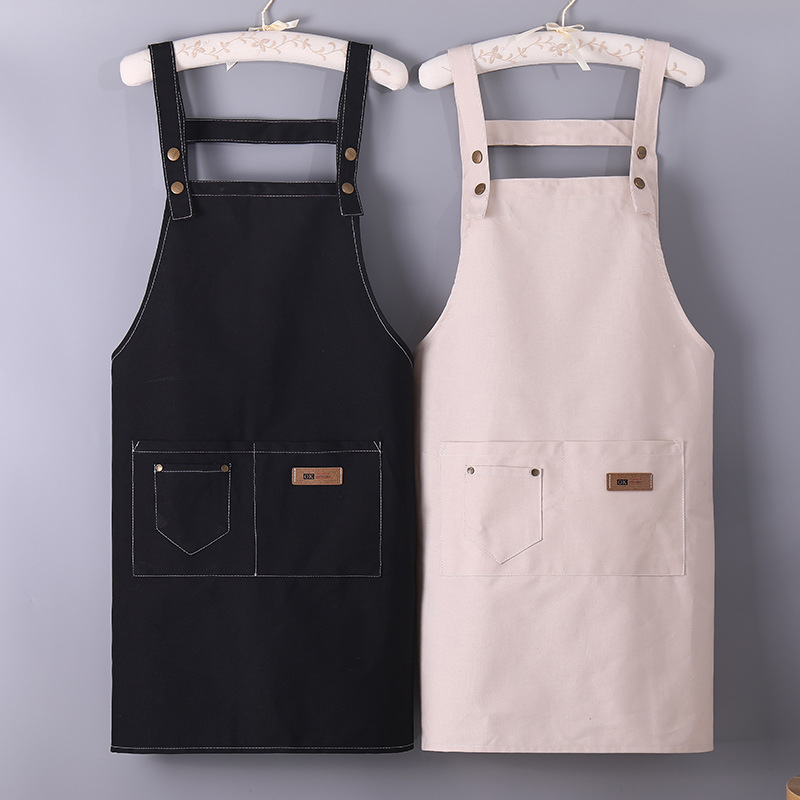 Denim Apron for Men and Women  - Camping Cooking Apron บทวิจารณ์และราคา