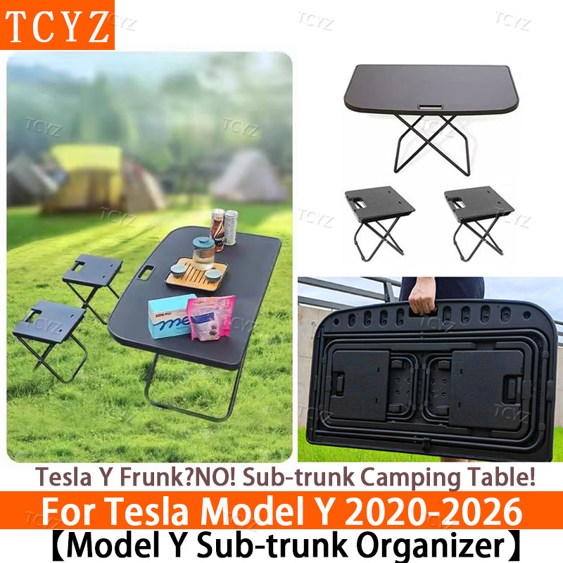 TCYZ For Tesla New Model Y 202 - Camping Cooking Table Foldable บทวิจารณ์และราคา