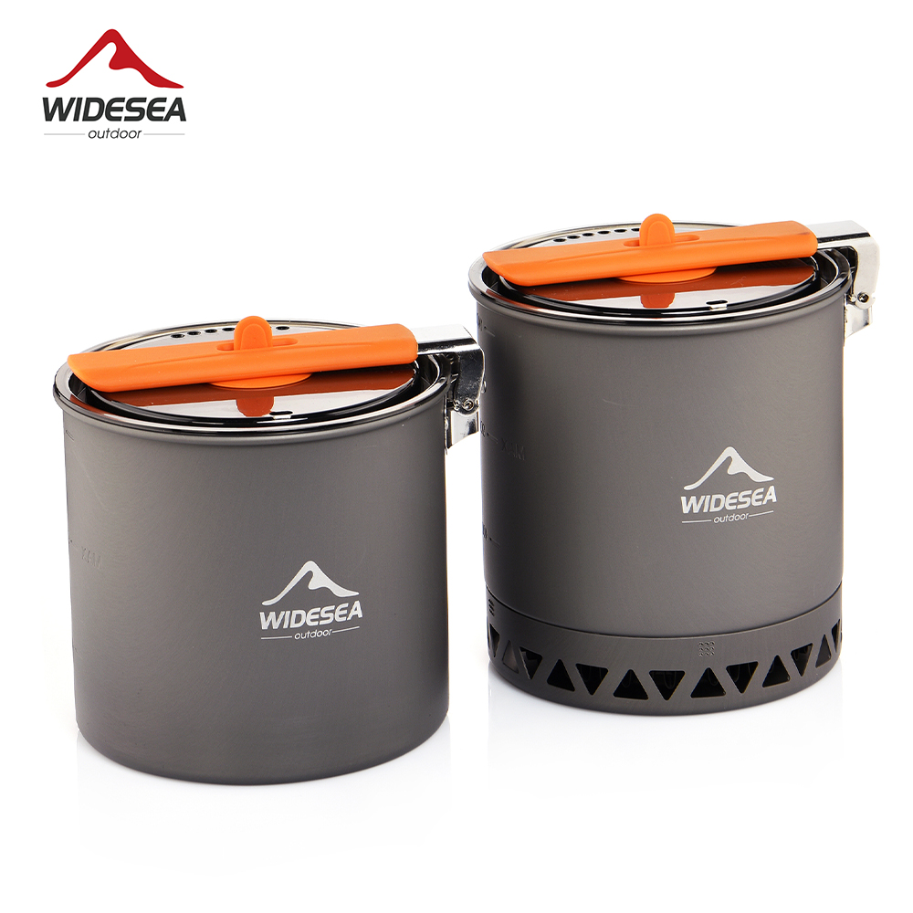 Widesea Camping Pot 1.6L Heat  - Camping Cooking Set Large บทวิจารณ์และราคา