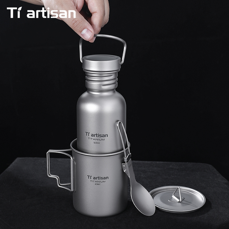 Tiartisan Titanium Cookware 3- - Camping Cooking Unit บทวิจารณ์และราคา