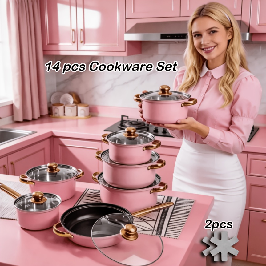 14pcs Stainless Steel Cookware - Camping Cooking Rice บทวิจารณ์และราคา