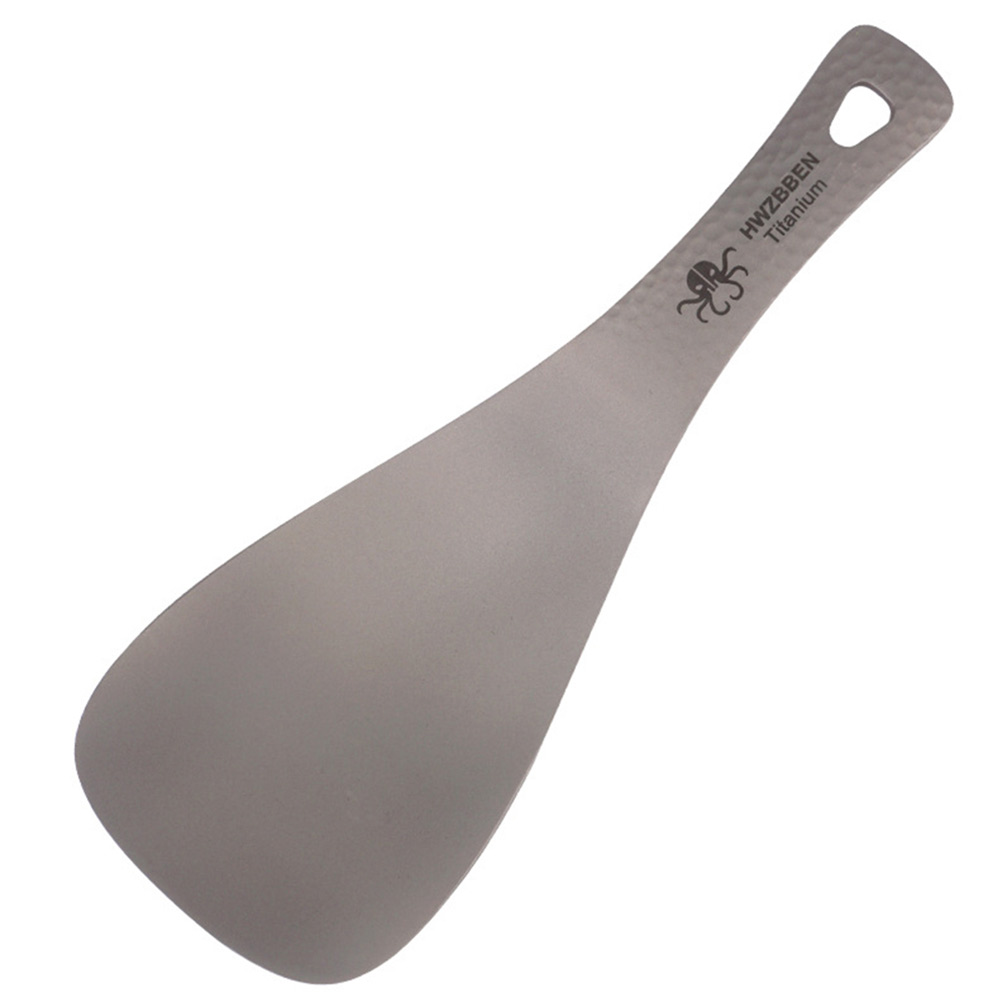 Titanium Rice Spoon Paddle Lig - Camping Cooking Rice บทวิจารณ์และราคา