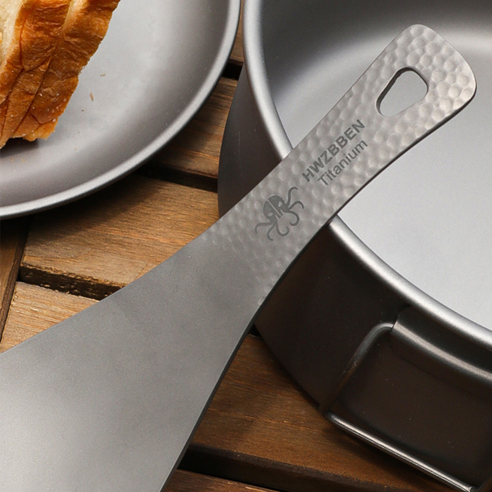 Titanium Rice Spoon Paddle Lig - Camping Cooking Rice บทวิจารณ์และราคา