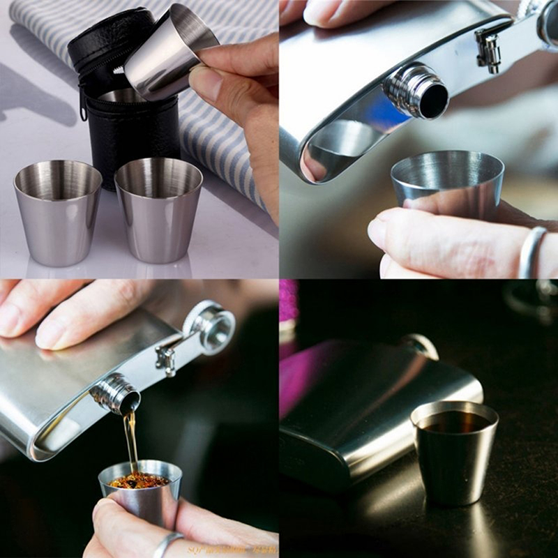 4/6Pcs Stainless Steel Cups Mi - Camping Cooking Mug บทวิจารณ์และราคา