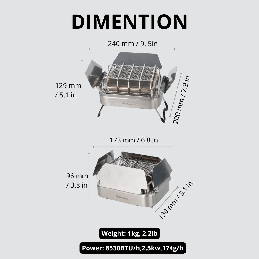 Fire-Maple Sunflower X Gas Cam - Camping Cooking Burner บทวิจารณ์และราคา