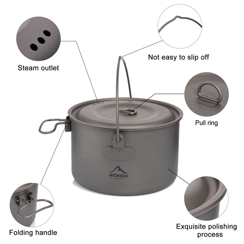 Widesea Camping Tableware Tita - Camping Cooking Set Large บทวิจารณ์และราคา