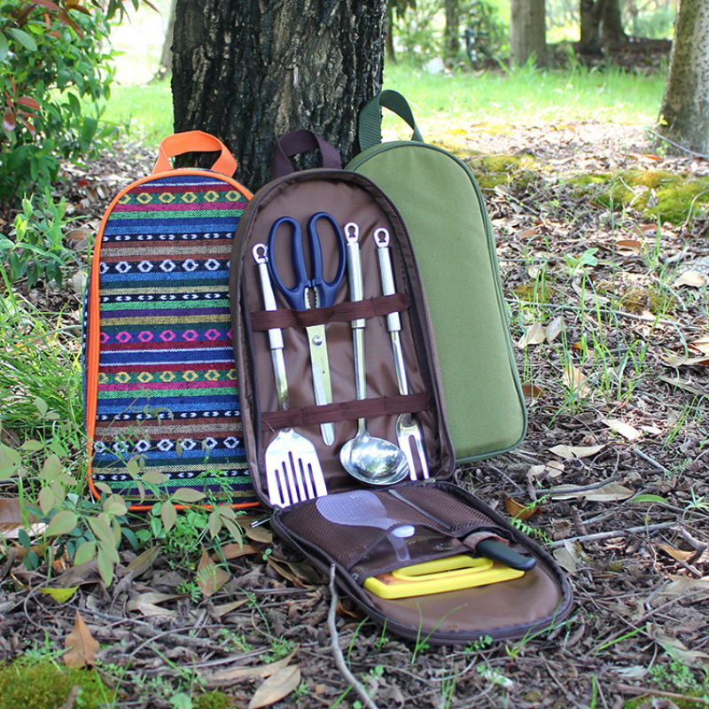 7pcs Camping Kitchen Utensil S - Camping Cooking Unit บทวิจารณ์และราคา