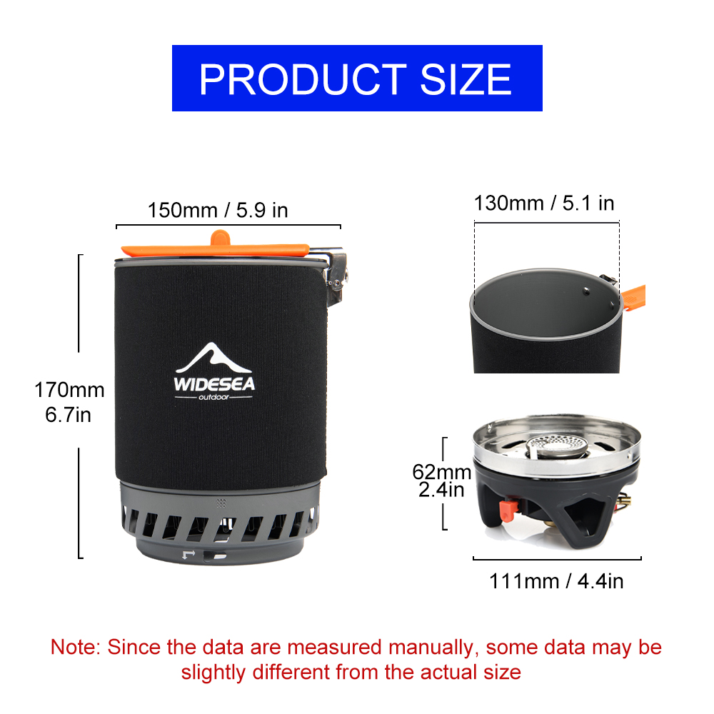 Widesea Camping Cooking System - Camping Cooking Rice บทวิจารณ์และราคา