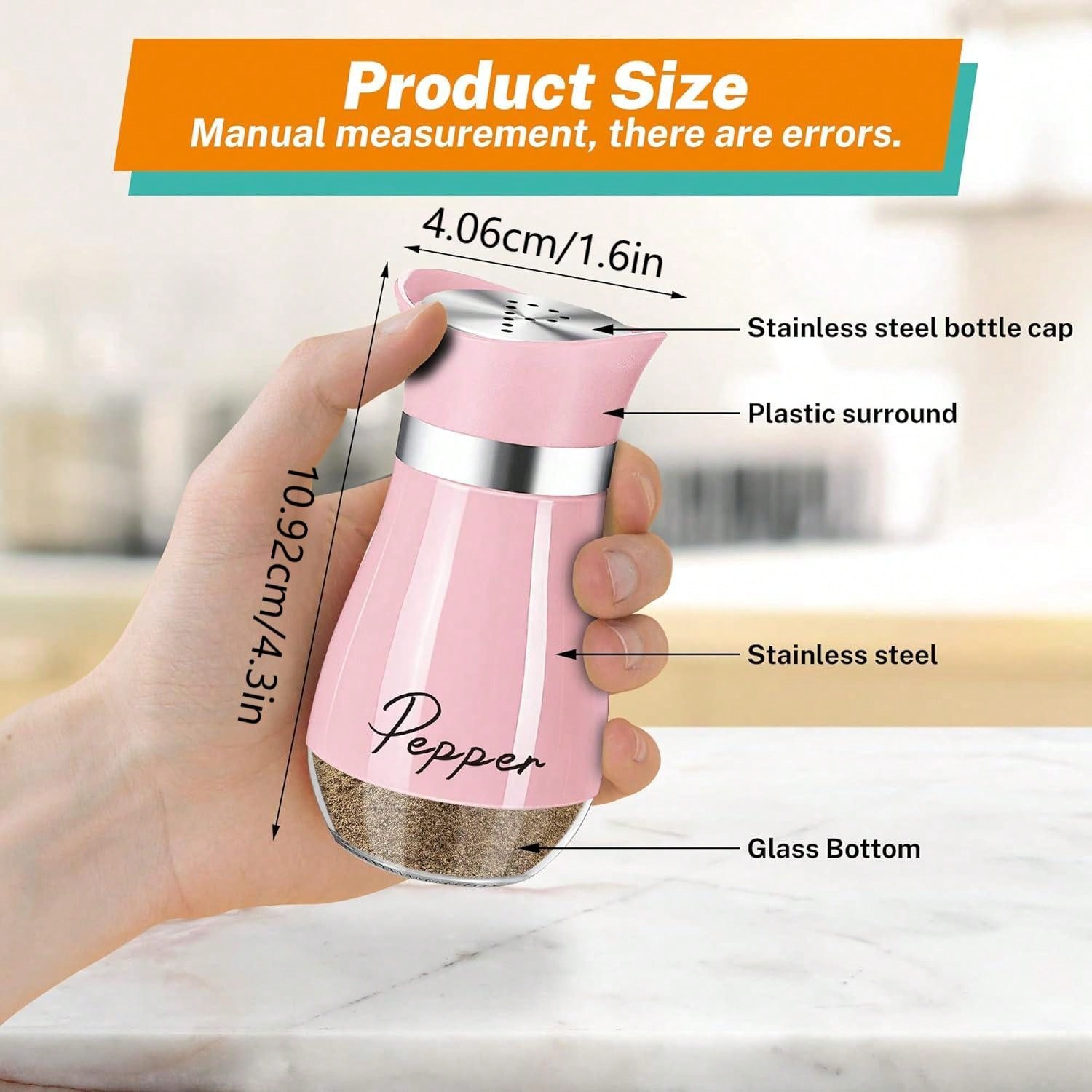 Salt And Pepper Shakers Set,4  - Camping Cooking Set For 4 บทวิจารณ์และราคา