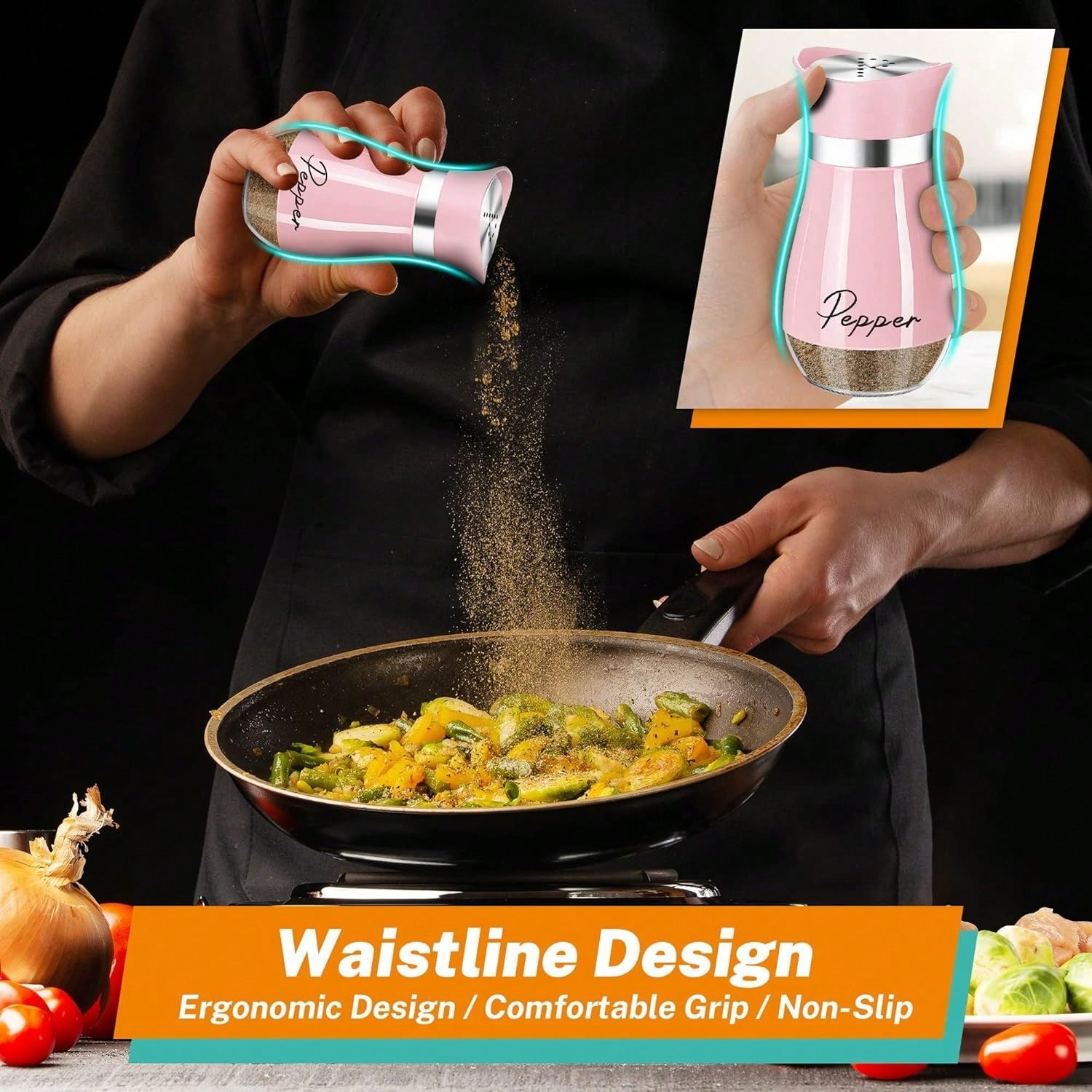 Salt And Pepper Shakers Set,4  - Camping Cooking Set For 4 บทวิจารณ์และราคา