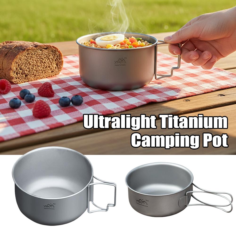 Compact Titanium Alloy Camping - Camping Cooking Hardware บทวิจารณ์และราคา