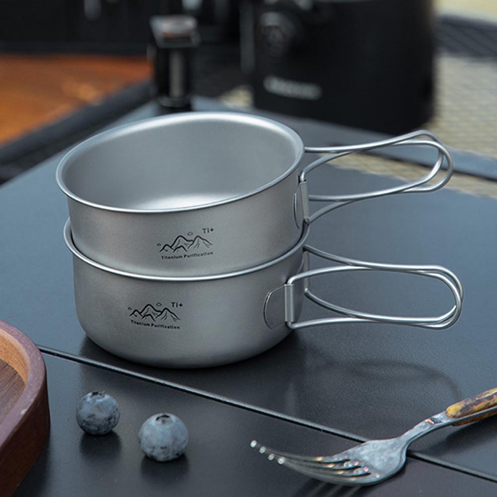 Compact Titanium Alloy Camping - Camping Cooking Hardware บทวิจารณ์และราคา