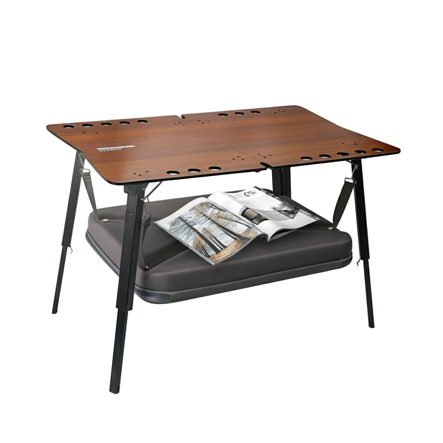 Outdoor Aluminum Folding Table - Camping Cooking Table Foldable บทวิจารณ์และราคา