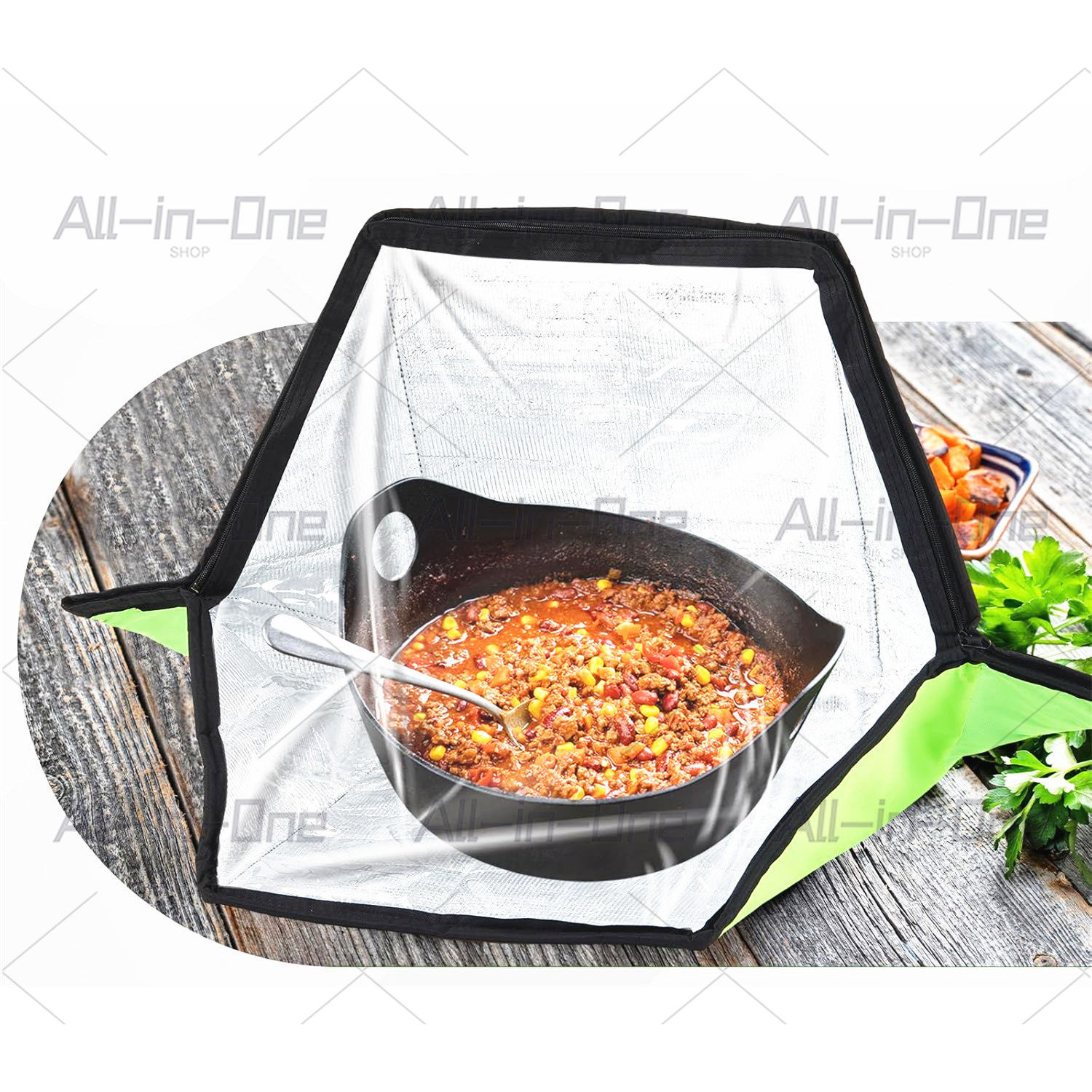 Portable Solar Oven Bag Cooker - Solar Oven Camp บทวิจารณ์และราคา