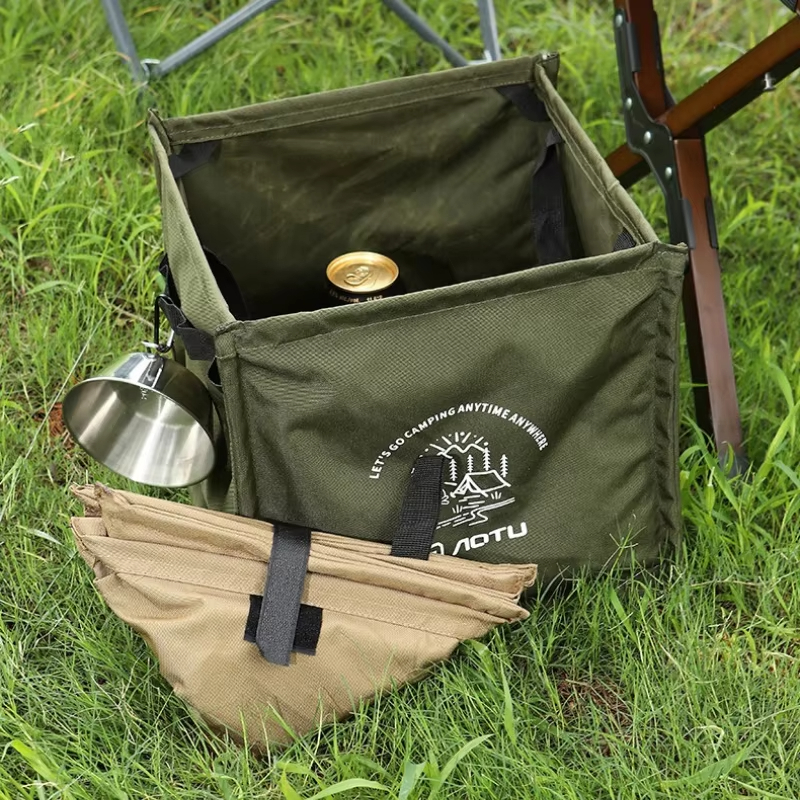 Oxford Cloth Foldable Outdoor  - Camping Cooking Basket บทวิจารณ์และราคา