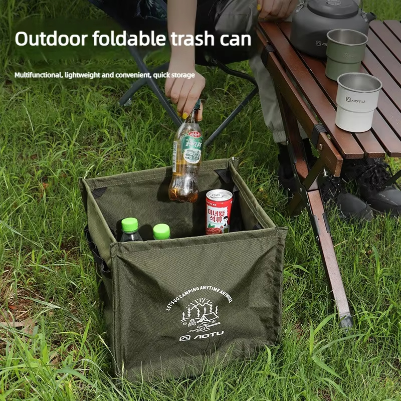 Oxford Cloth Foldable Outdoor  - Camping Cooking Basket บทวิจารณ์และราคา