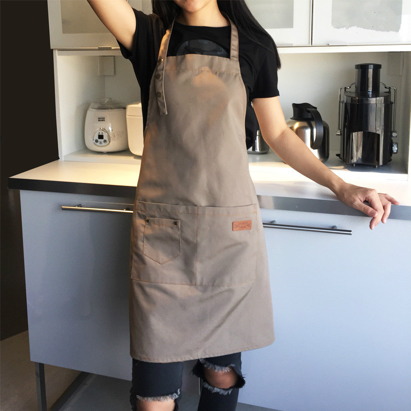 Waterproof Kitchen Apron Perfe - Camping Cooking Apron บทวิจารณ์และราคา