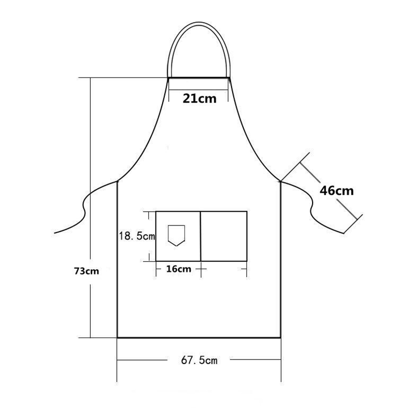 Waterproof Kitchen Apron Perfe - Camping Cooking Apron บทวิจารณ์และราคา