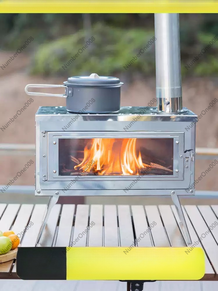 Portable Stainless Steel Wood  - Camping Cooking Fire Pit บทวิจารณ์และราคา