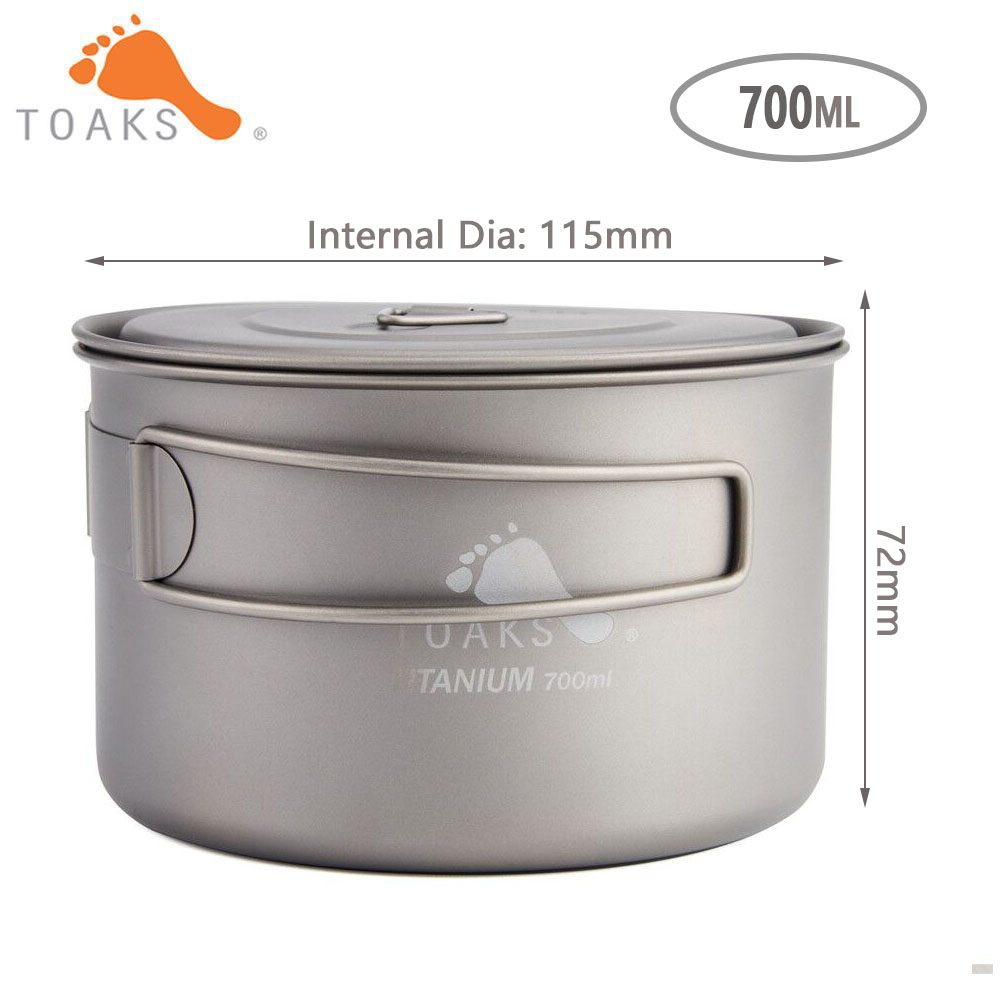 TOAKS Pure Titanium Camping Co - Camping Cooking Mug บทวิจารณ์และราคา