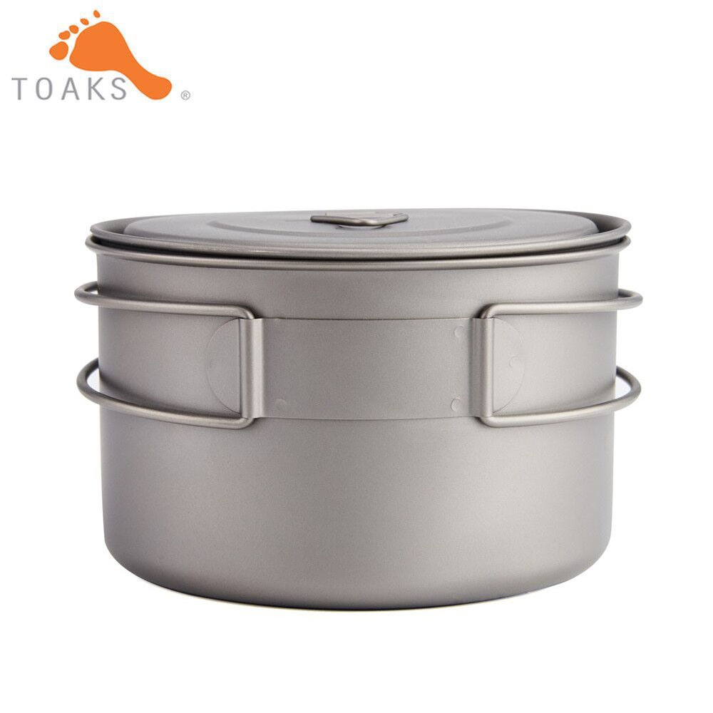TOAKS Pure Titanium Camping Co - Camping Cooking Mug บทวิจารณ์และราคา