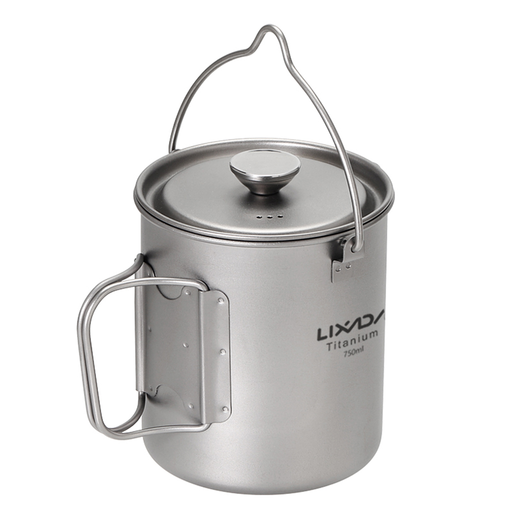 Ti Coffee Cup Lixada 750ml Tit - Camping Cooking Mug บทวิจารณ์และราคา