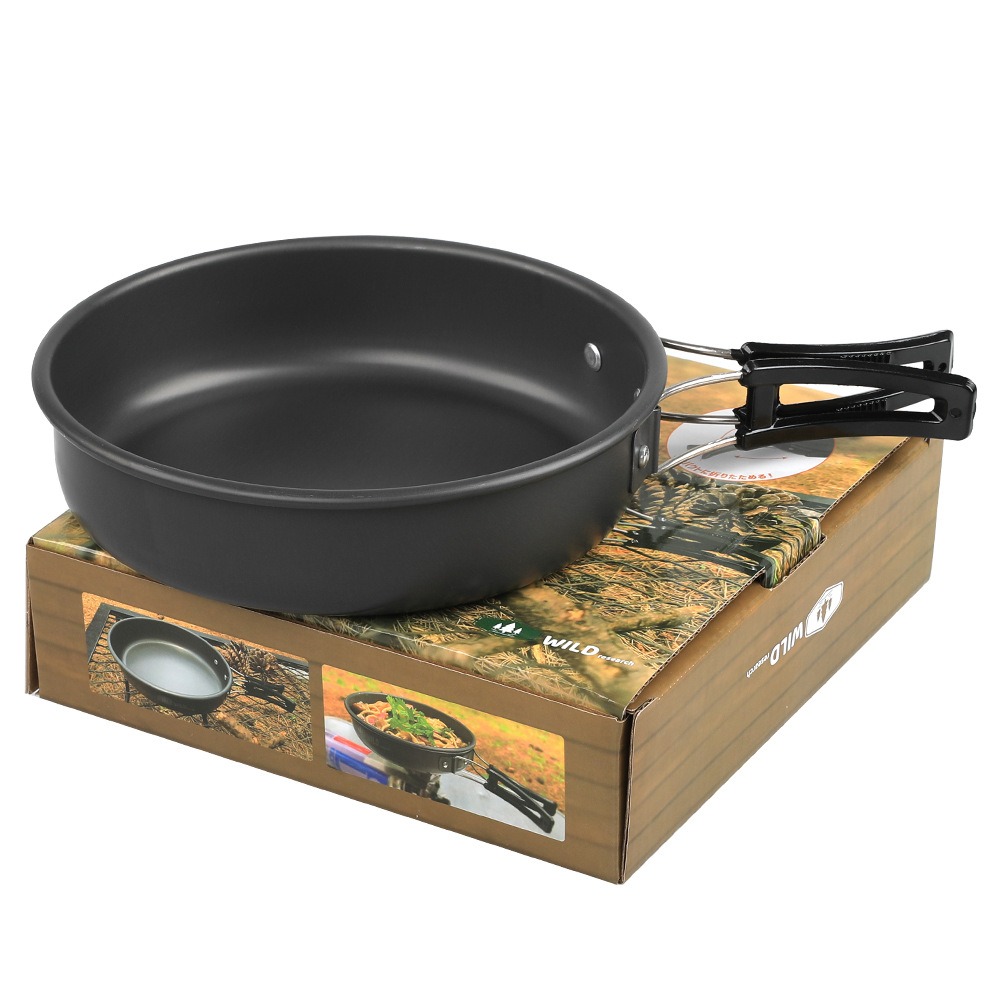 Non-stick Camping Frying Pan w - Camping Cooking Wok บทวิจารณ์และราคา