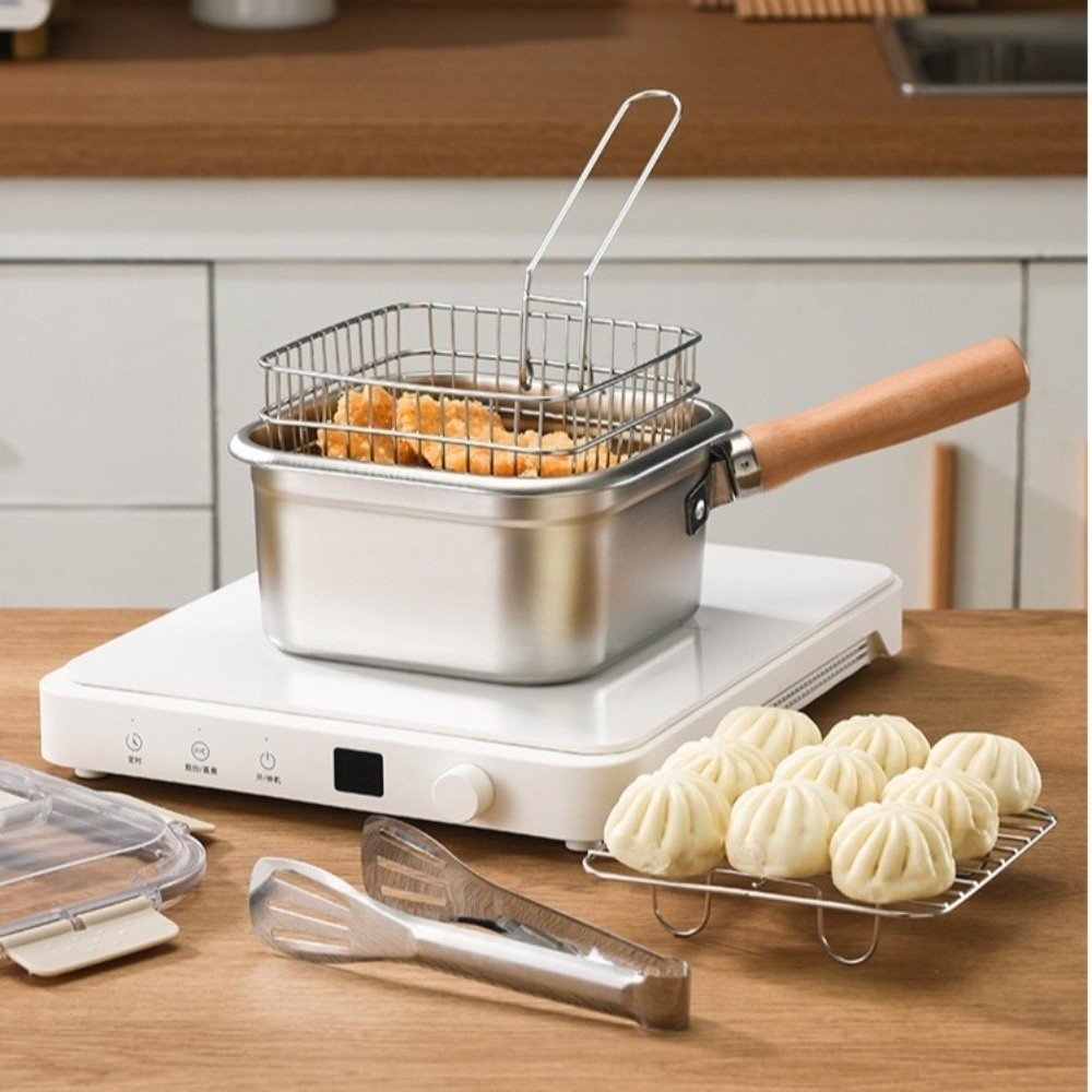Portable Stainless Steel Fryin - Camping Cooking Rice บทวิจารณ์และราคา