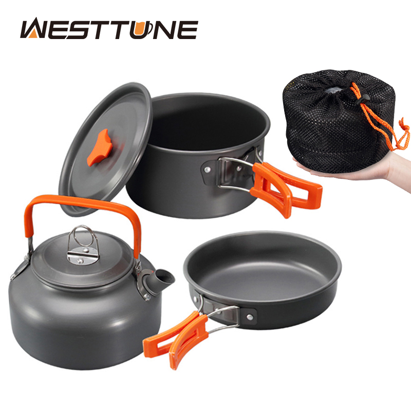 WESTTUNE Camping Cookware Kit  - Camping Cooking Set Large บทวิจารณ์และราคา