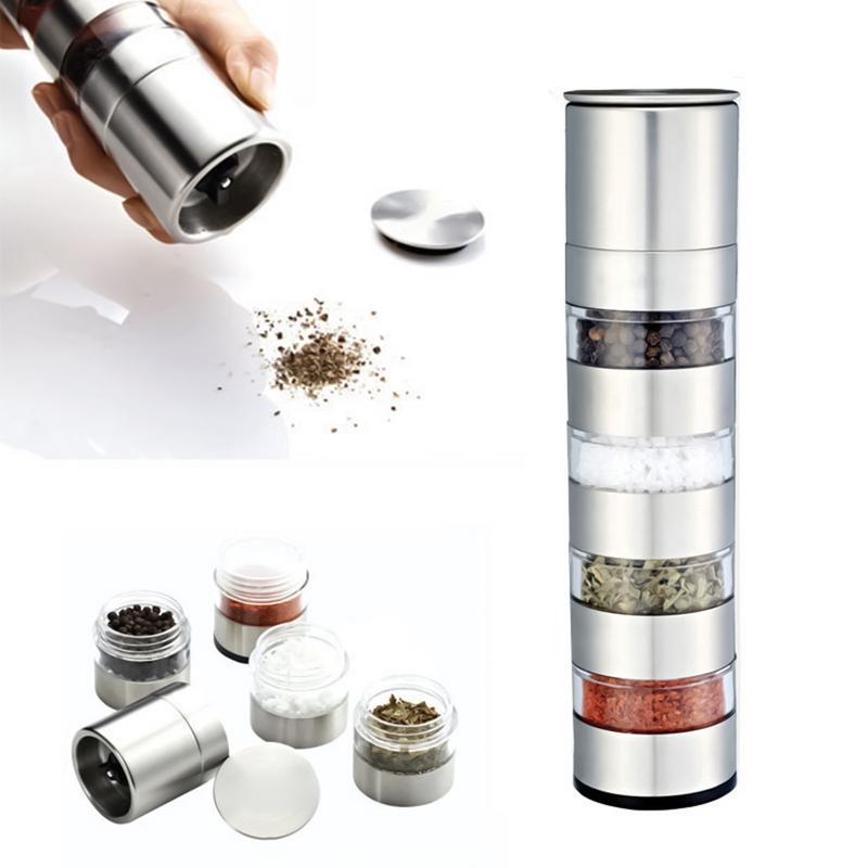 Travel Seasoning Containers Pe - Camping Cooking Set For 4 บทวิจารณ์และราคา
